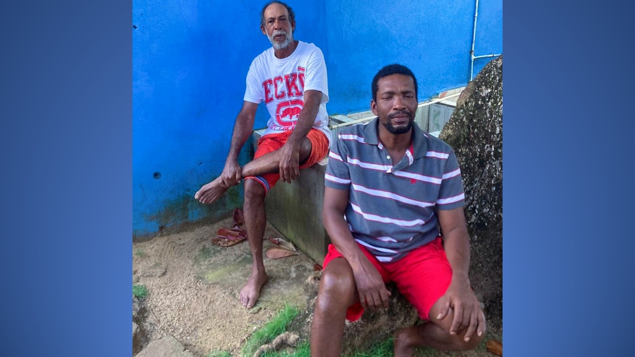 Los pescadores lucharon por 12 hora por sus vidas. Cortesía.
