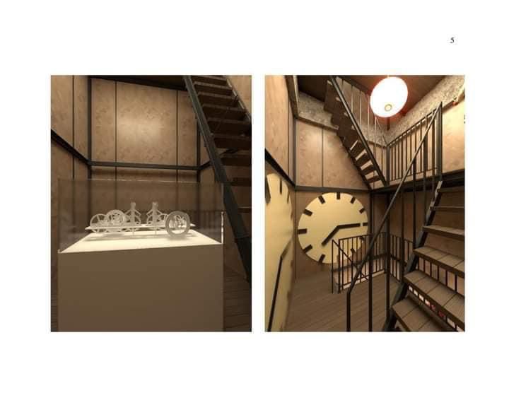 El interior del reloj de Diriamba también fue remozado. Fotos: Internet.