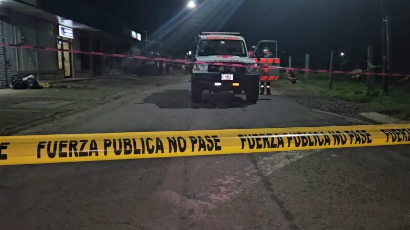 El nicaragüense murió en acto.