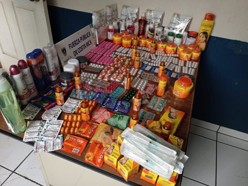 Autoridades Ticas aseguran que estos medicamentos tienen la misma ruta del fentanilo. MSP/CR